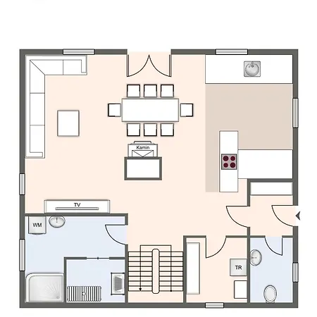 Holiday home Duenenwind *
